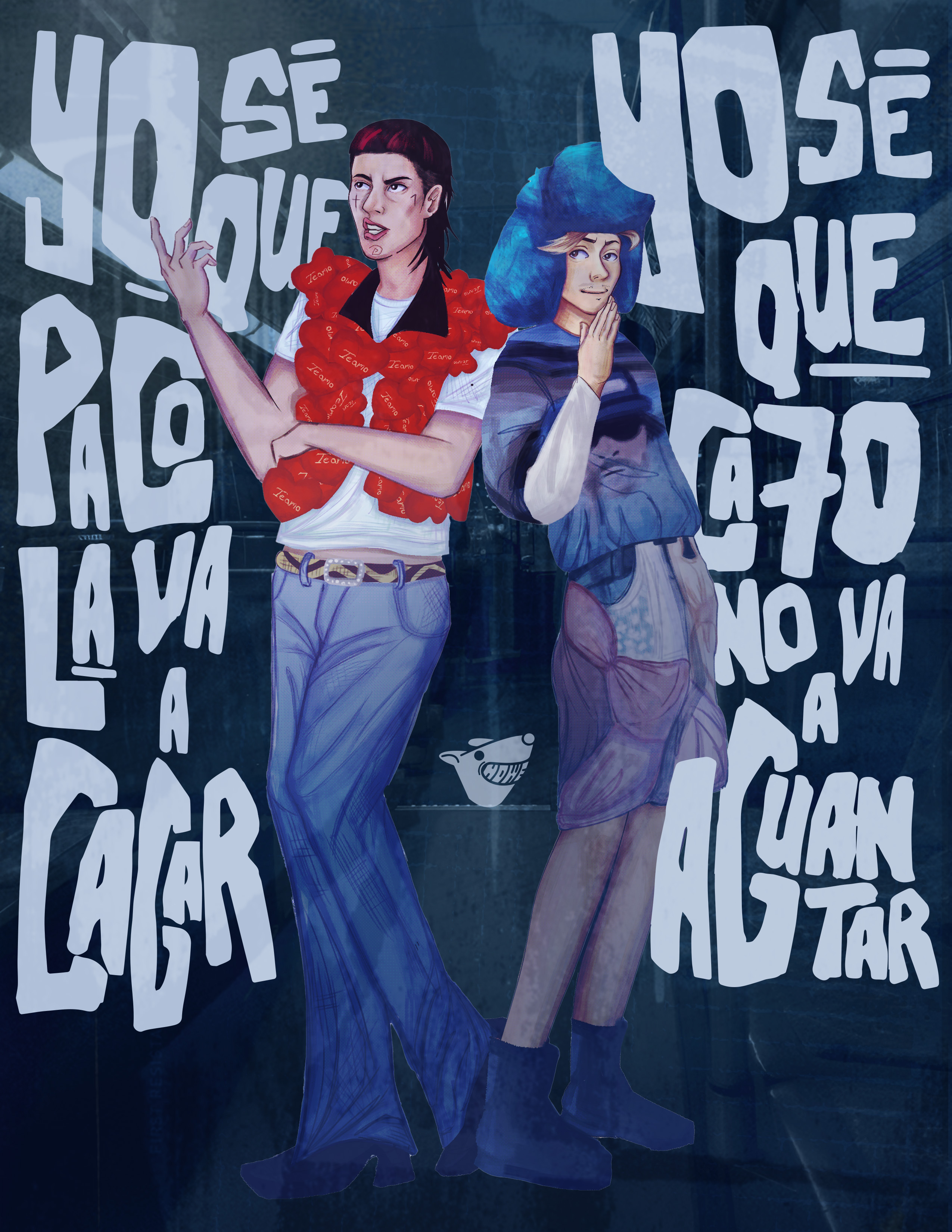 Ilustracion CA7RIEL y Paco Amoroso